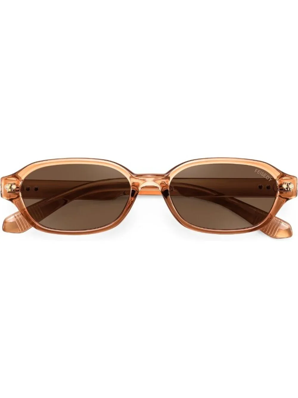 Retro Polarized Rectangle Sunglasses for Women & Men | Y2K 90s Style Sunnies